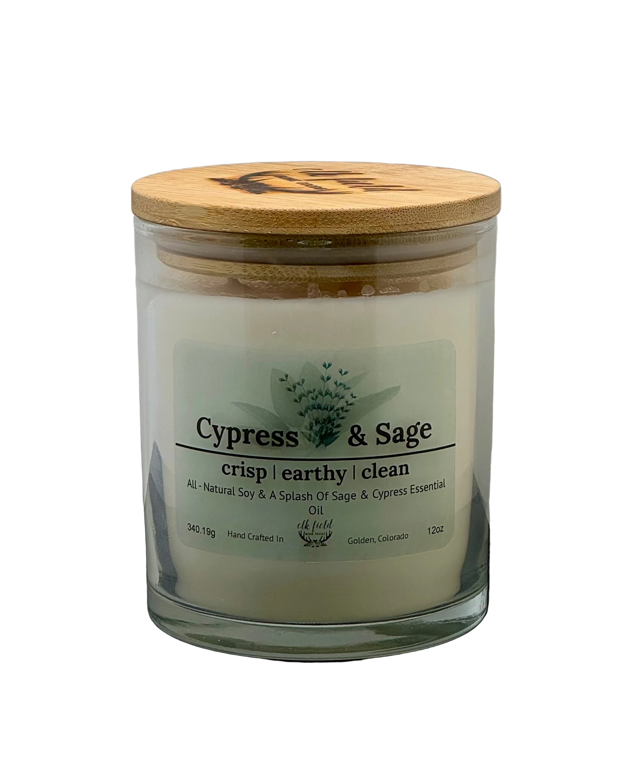 Elk Field Home Goods Organic Soy Candles